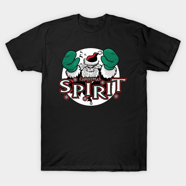 Christmas Spirit T-Shirt by chrisraimoart